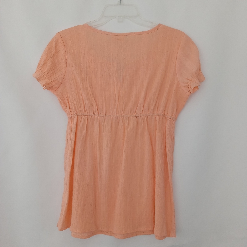 SO Orange Sherbet Color Shirt Top Women's Size Large NWT - Picture 3 of 7